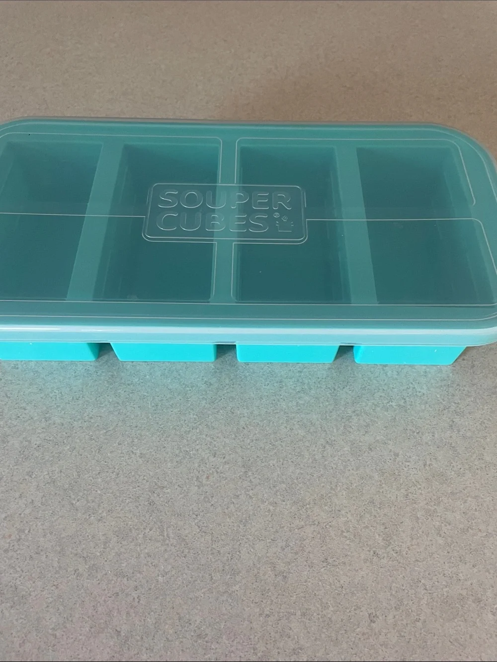 Souper Cubes Silicone Freezer Tray with Lid
